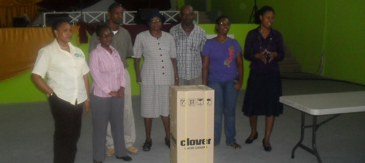 Graduating Class of 2012 Water Cooler Presentation | New Testament Church Of God Barbados